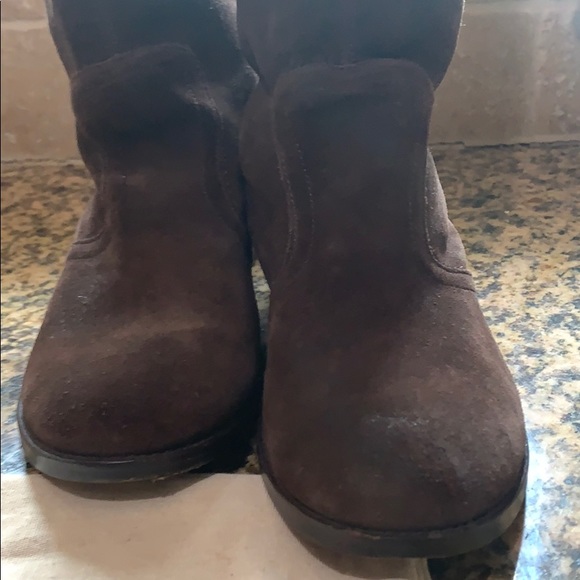 Diesel Brown Suede Boots - Picture 6 of 7